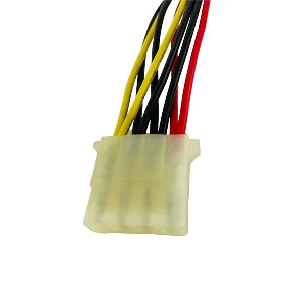 CPU Power Converter 4 Pin Mail to Splitter Male Female 4 Pin u Extension Power - Picture 3 of 3